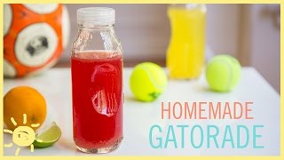 EAT  Homemade Gatorade [upl. by Aihsrop394]