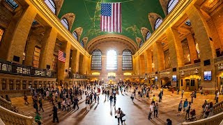 Walking Tour of Grand Central Terminal — New York City 【4K】🇺🇸 [upl. by Gareri]