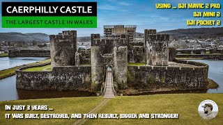 Caerphilly Castle  The Largest in Wales 2nd in Britain [upl. by Mij]