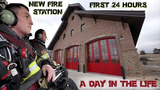 First 24 Hours in a New Fire Station  A Day in the Life [upl. by Healey]