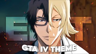 Aizen x Urahara  GTA IV Theme Edit [upl. by Ssilem]